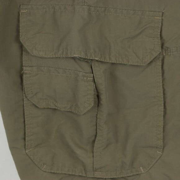 REI Men's Small Brown Quick Drying Cargo Bermuda Hiking Shorts - Picture 7 of 9